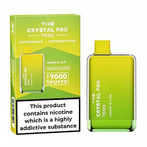 The Crystal Pro Max 7000 Puffs Disposable Vape Pod Box of 10 - Clouds Vapes