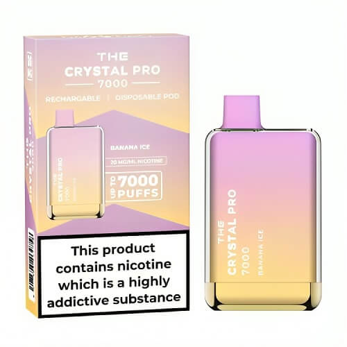 The Crystal Pro Max 7000 Puffs Disposable Vape Pod Box of 10 - Clouds Vapes