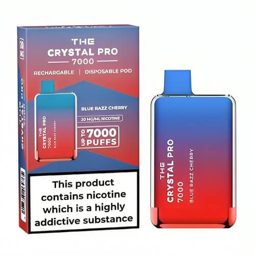 The Crystal Pro Max 7000 Puffs Disposable Vape Pod Box of 10 - Clouds Vapes