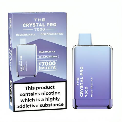 The Crystal Pro Max 7000 Puffs Disposable Vape Pod Box of 10 - Clouds Vapes