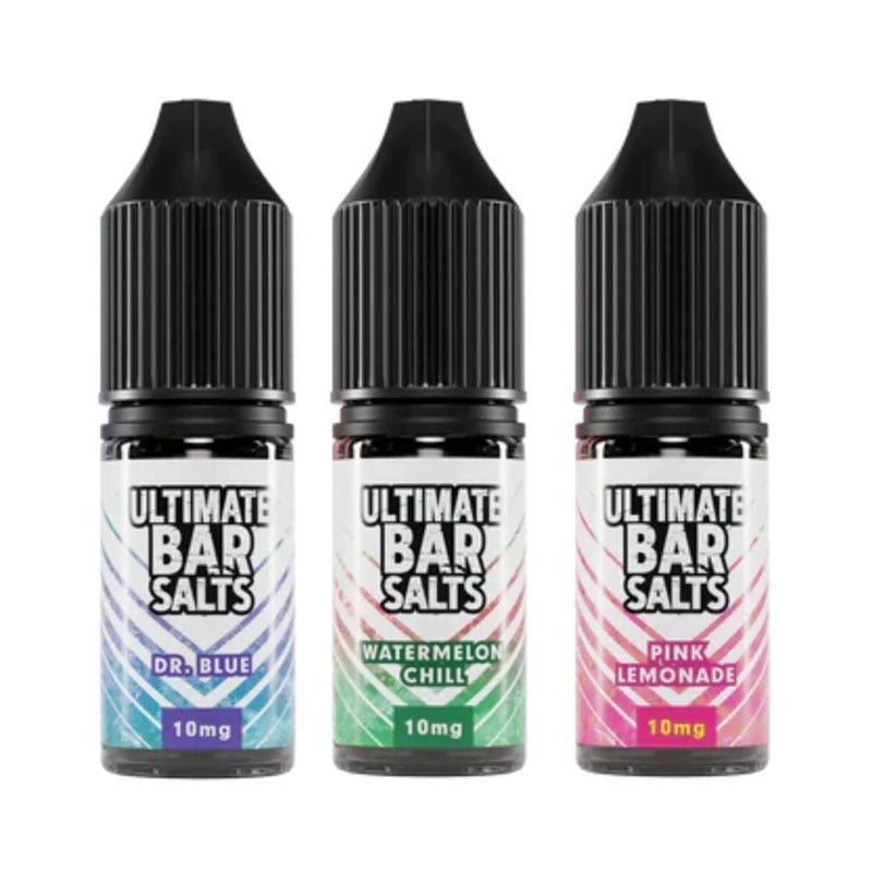 Ultimate Bar Salt E-liquids Nic Salts-10ml- Box of 10 - Clouds Vapes