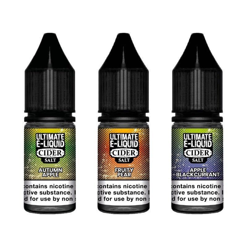 Ultimate E-Liquid Cider 10ML Nic Salt - Clouds Vapes