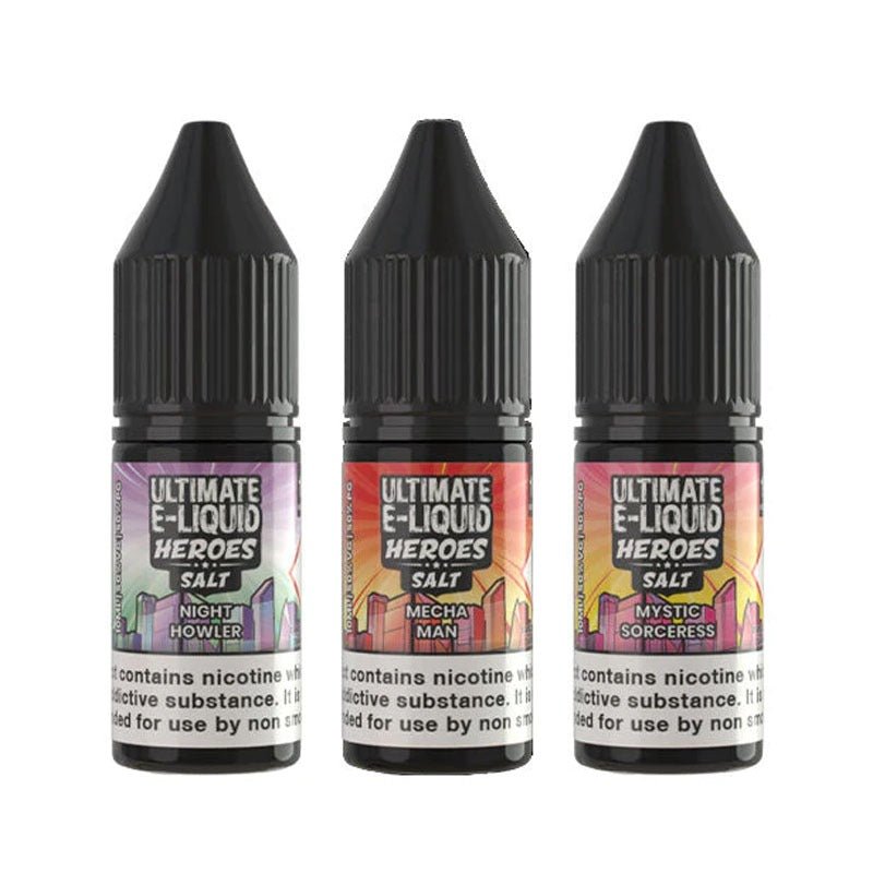 Ultimate E-Liquid Heroes 10ML Nic Salt - Clouds Vapes