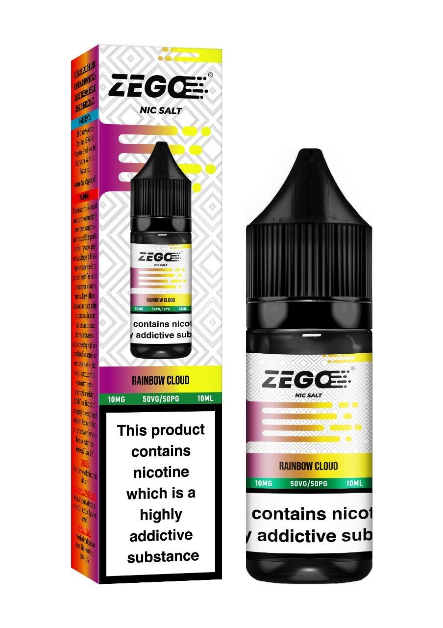 Zego Nic Salt 10ml E-Liquid - Box of 10 - Clouds Vapes