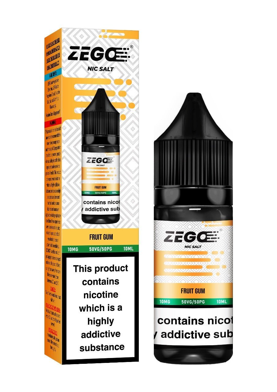 Zego Nic Salt 10ml E-Liquid - Box of 10 - Clouds Vapes