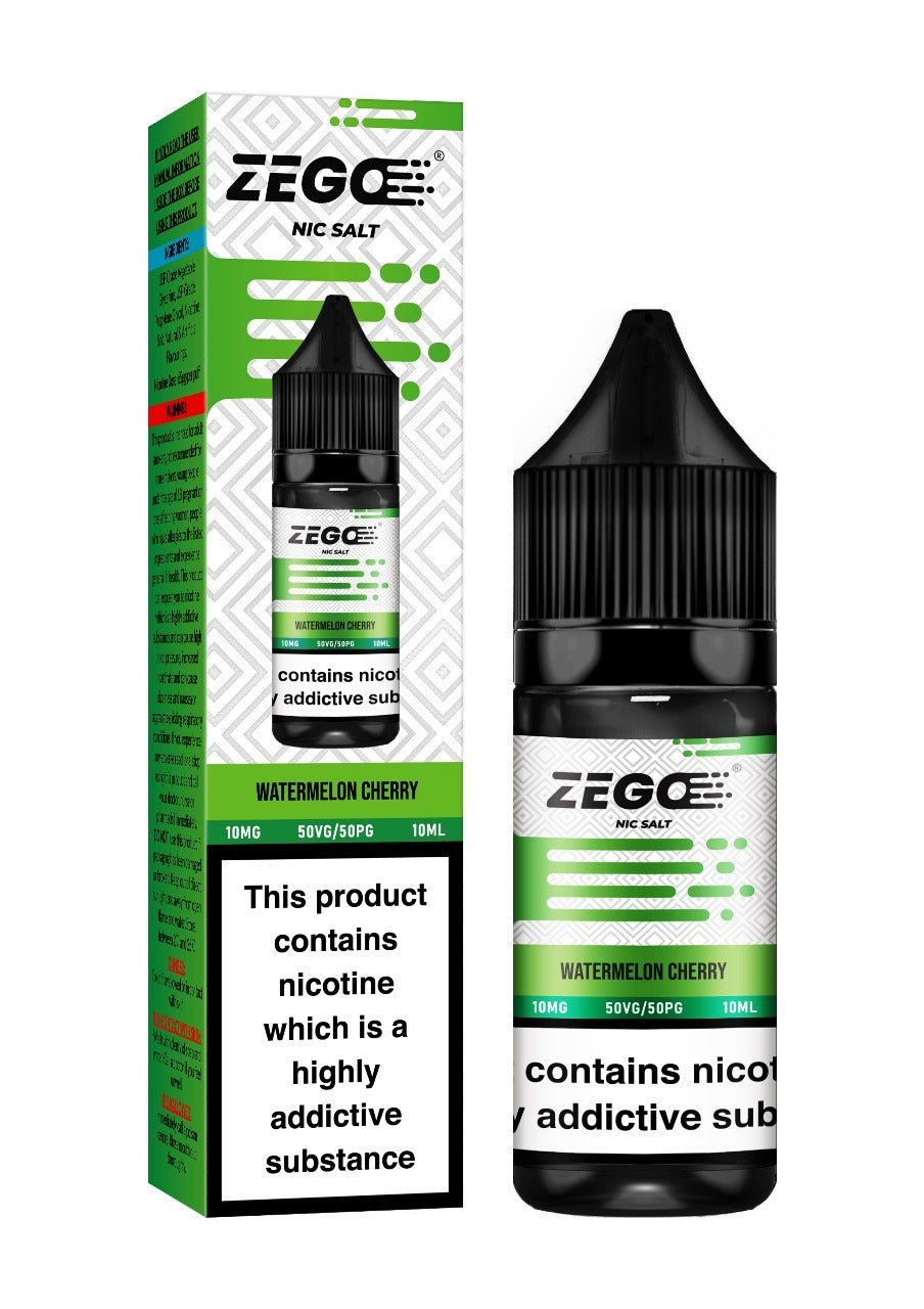 Zego Nic Salt 10ml E-Liquid - Box of 10 - Clouds Vapes