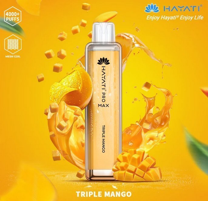 ZERO NICOTINE Hayati Pro Max 4000 Puffs Disposable Vape - Clouds Vapes